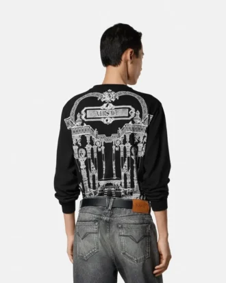T-shirt régulier en jersey de coton imprimé