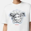 T-shirt régulier en jersey de coton imprimé