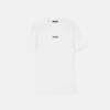 T-shirt slim en jersey de coton brodé