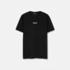 T-shirt slim en jersey de coton brodé T-shirt slim en jersey de coton brodé
