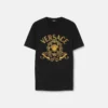 T-shirt slim en jersey de coton brodé