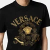 T-shirt slim en jersey de coton brodé