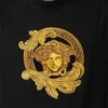 T-shirt slim en jersey de coton brodé
