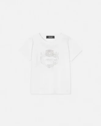 T-shirt Versace Milano Kids à paillettes
