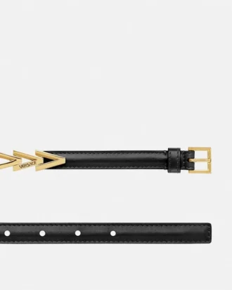 V2025 Ceinture en cuir à chaîne 2 cm