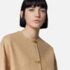 Veste caban en laine feutrée Veste caban en laine feutrée
