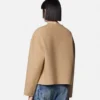Veste caban en laine feutrée Veste caban en laine feutrée
