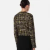 Veste cardigan en tweed