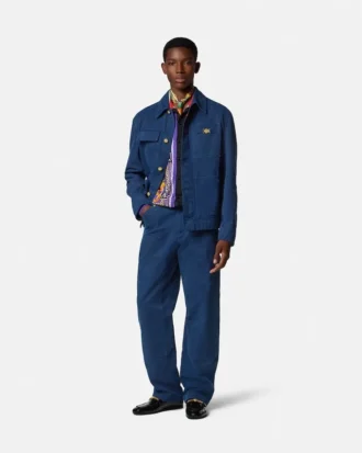 Veste de charpentier en toile surteinte