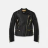 Veste de motard en cuir Veste de motard en cuir