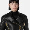 Veste de motard en cuir Veste de motard en cuir