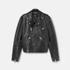 Veste de motard en cuir nappa Veste de motard en cuir nappa