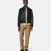 Veste en cuir Plongé