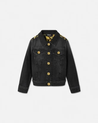 Veste en denim imprimée pour enfants