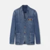 Veste en denim Medusa Biggie