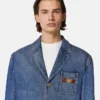 Veste en denim Medusa Biggie