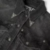 Veste en denim à motif floral V-Emblem