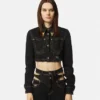 Veste en jean courte Veste en jean courte