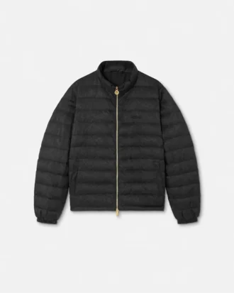 Veste matelassée en jacquard