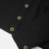 Veste matelassée en satin de nylon froissé Veste matelassée en satin de nylon froissé
