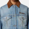Veste trucker en denim